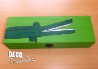 Estuche fantasía: Cocodrilo en verde (9,95€)